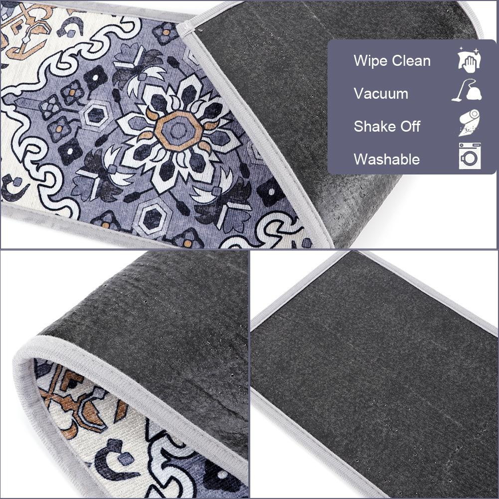 15PCS Carpet Stair Treads Set Self-adhesive Backing Non Slip Stair Treads Safety Mats Stairway Carpet Rugs for Dogs Kids & Elder