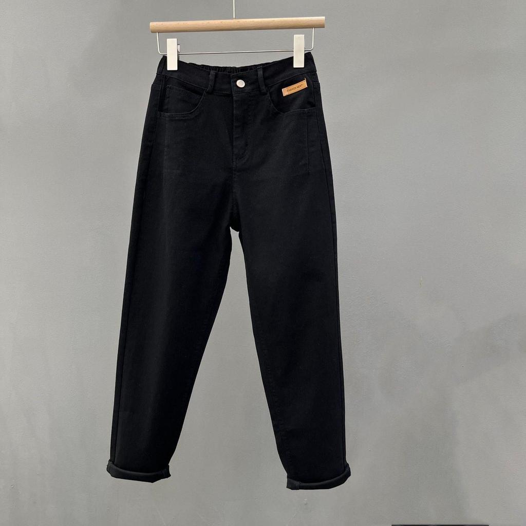 Women's High Waist White Denim Harem Pants - Spring/Summer 2026