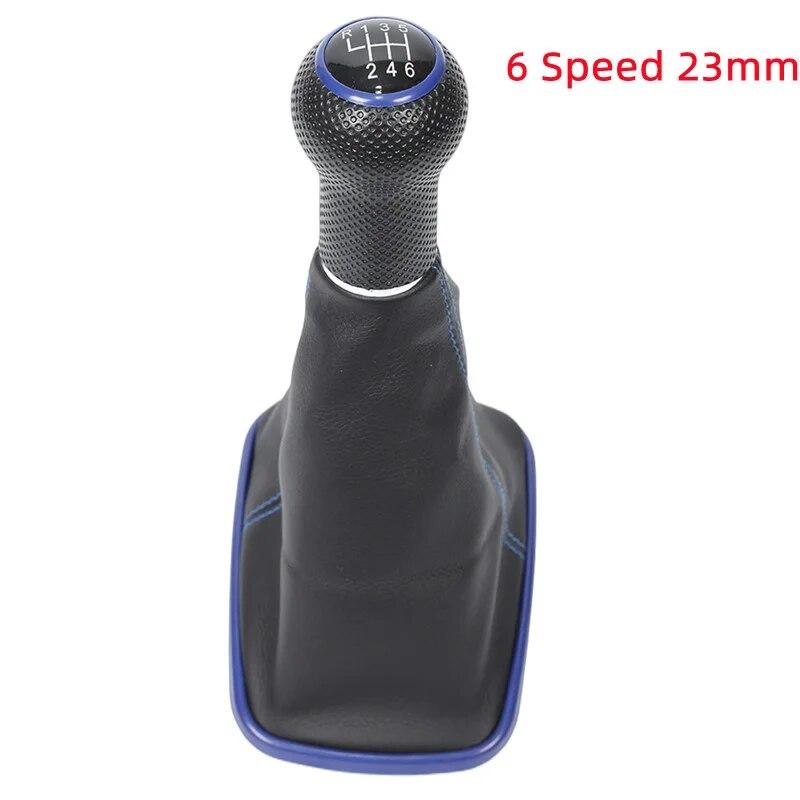 For Volkswagen VW 1999-2004 Golf 4 IV MK4 GTI R32 Bora Jetta 5/6 Speed 12mm / 23mm Car Gear Shift Knob Lever Shifter Gaitor Boot