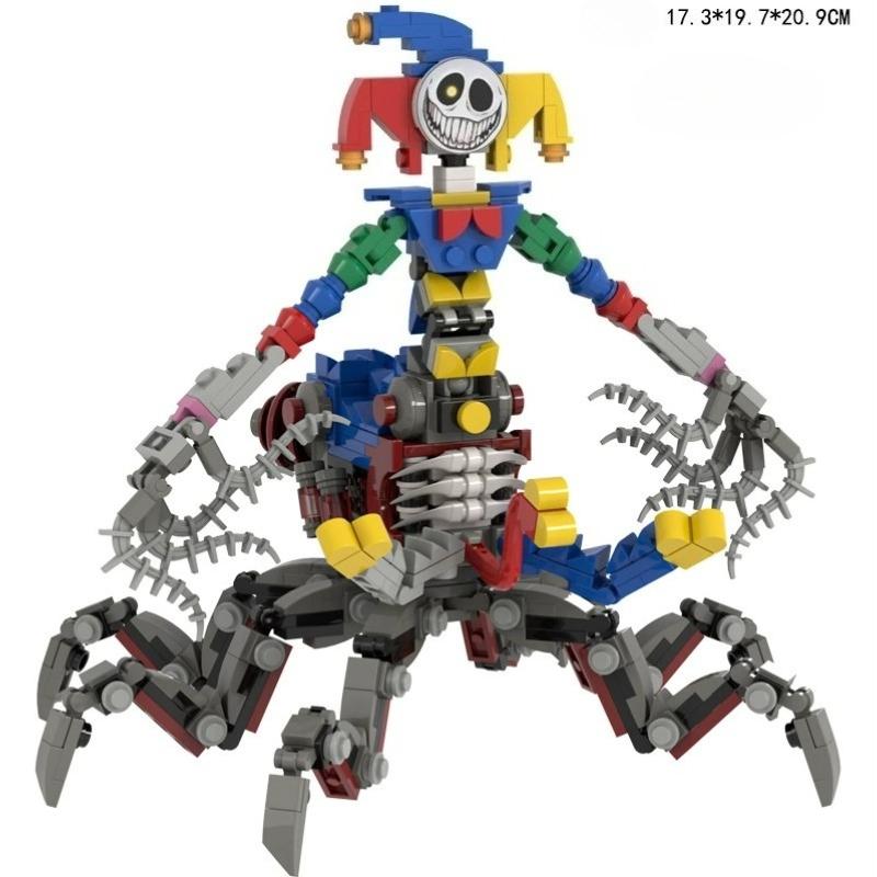 Hot New Releases Bobble Game Time 5 Joker Spider Building Block Assembly Small Particle Figurine Model Ornament Handmade Toy