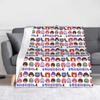 RUMI HUNTRX - HUNTRIX Kpop Demon Hunters  Fleece Blankets  Fashion Throw Blankets for Bed Sofa Couch 125*100cm Bedspread