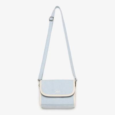 Cotton Mini Crossbody Bag Indigo Light