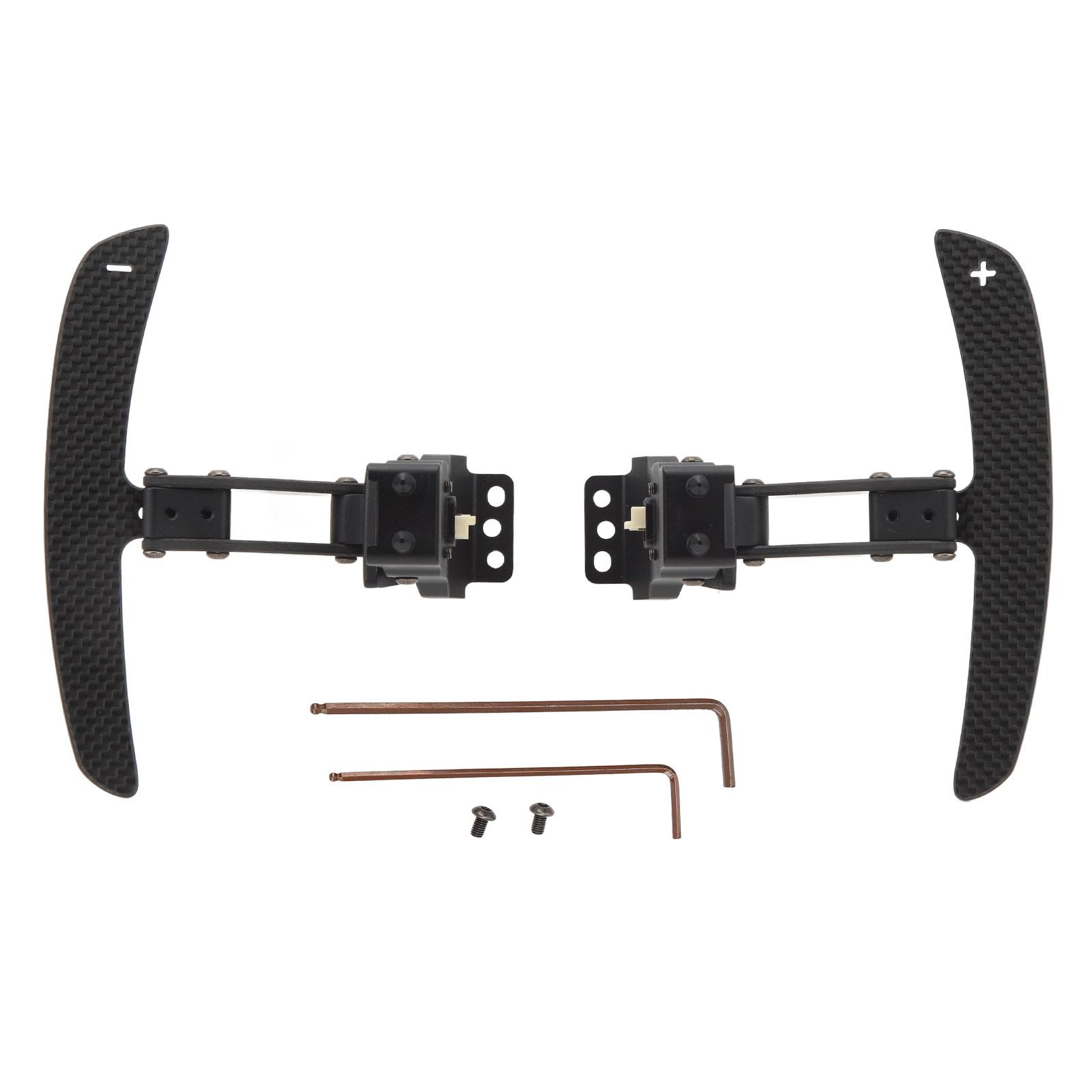 

Car Steering Wheel Shift Paddle Carbon Fiber Magnetic Shift Extension Paddle for 718 Cayman GT4 RS 2025 to 2025 чёрный