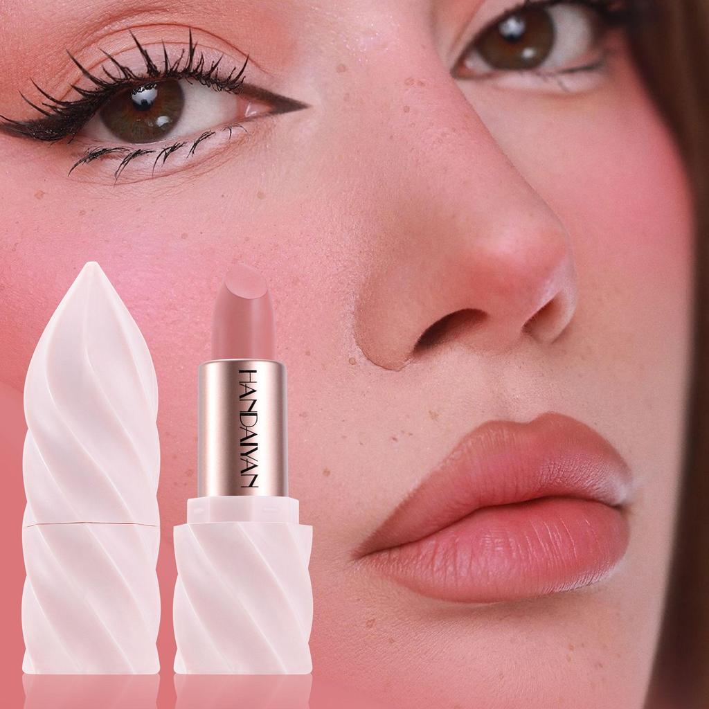 6 Colors Bold & Intense Glitter Shiny Metallic Lipstick Pearlescent Lip Tint,Long Lasting Lip Senior Matte Lip Makeup Gifts