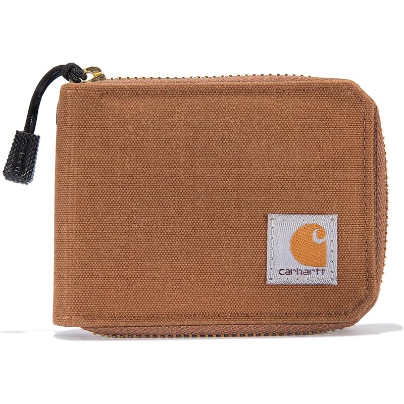 

[Carhartt] wallet wallet round zip mini men s ladies unisex brown [product]