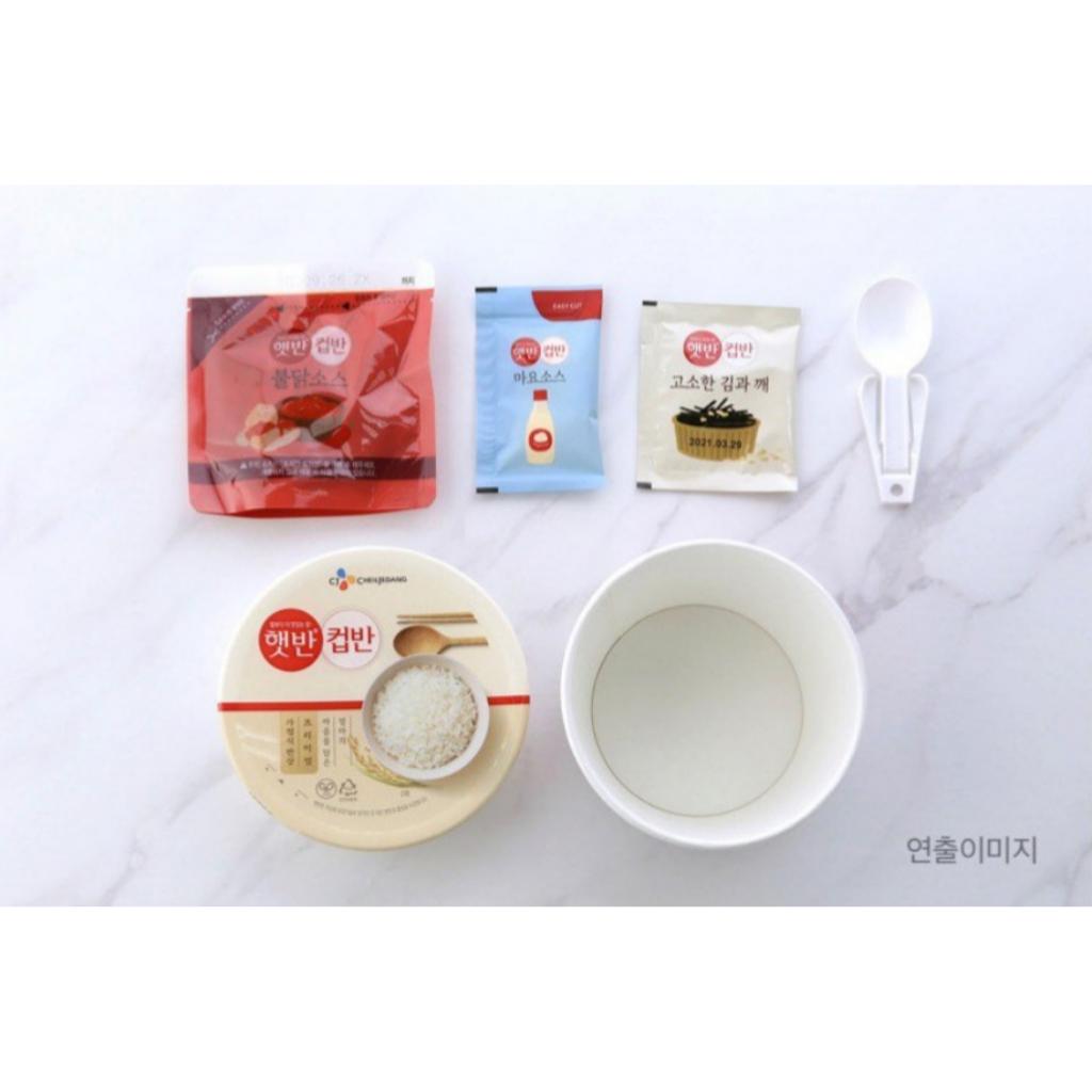 [CJ] HATBAN Koreansk Koppris Koppban Buldak Mayo 216g