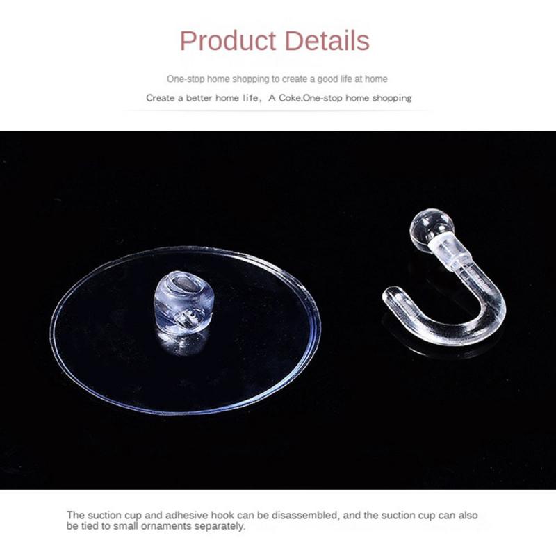 1~4PCS Super Strong Suction Cup Clothes Hook Durable Invisible Installation Innovative Design Easy To Use Heavy Burden S