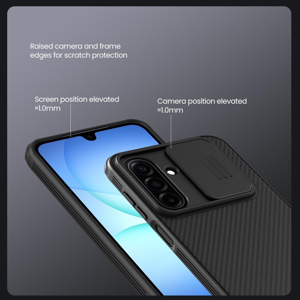 Nillkin For Samsung Galaxy A17 5G Case Camera Lens Slide CamShield Pro Case Ultra-Thin Hard PC Protection Cover Phone Case