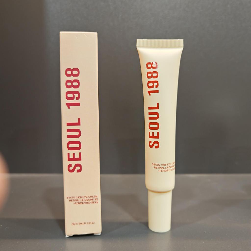 Seoul 1988 Eye Cream: Retinol-Infused for Dark Circles & Eye Bags; Hydrating & Moisturizing.