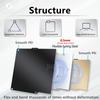 260x271MM PEI Build Plate for Elegoo Centauri Carbon Double Sided Smooth Textured Flexible Heated Bed Plate For Centauri Carbon
