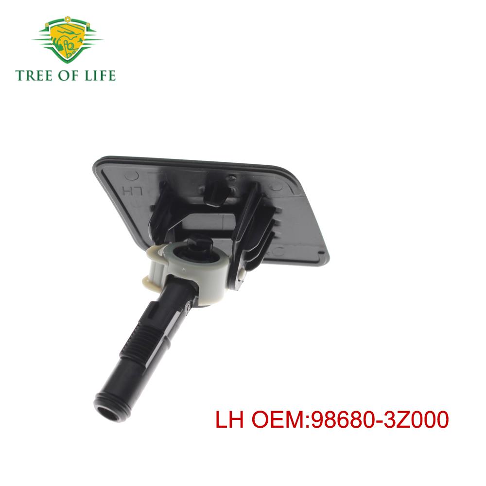 Per Hyundai i40 2011 2012 2013 2014 Lato Destro Sinistro Paraurti Anteriore Faro Lampada Fari Ugello Lavafari Coperchio Tappo 98680-3Z000 986903Z000