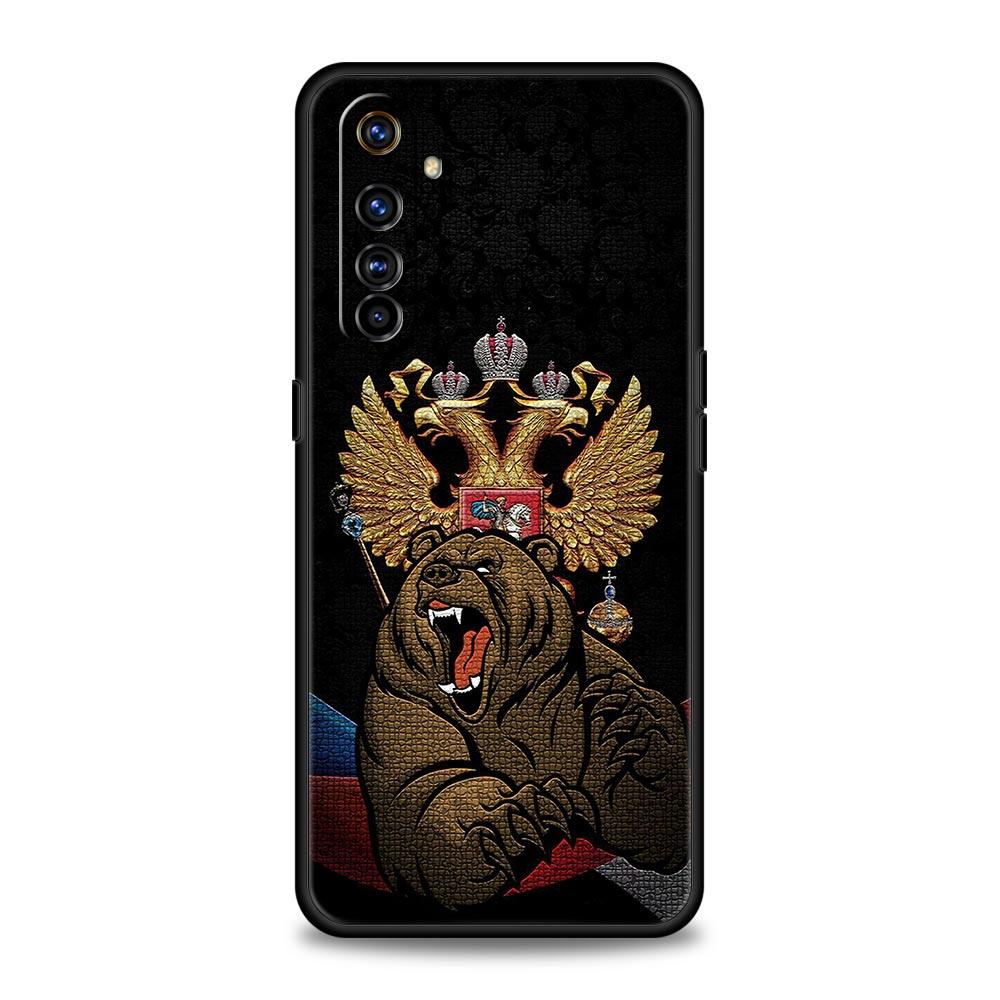 National Flag RU FR UK Case For Realme 12 11 10 9 8 5G 7 6 GT5 GT3 GT2 Pro Plus C21 C11 C25 C35 For Realme GT Neo 2 3 3T 5 Cover
