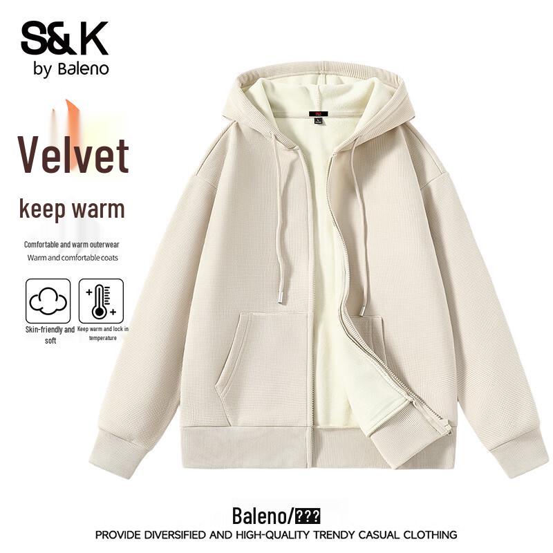 

Baleno Men s S&K Series Hooded Fleece Jacket 2XL