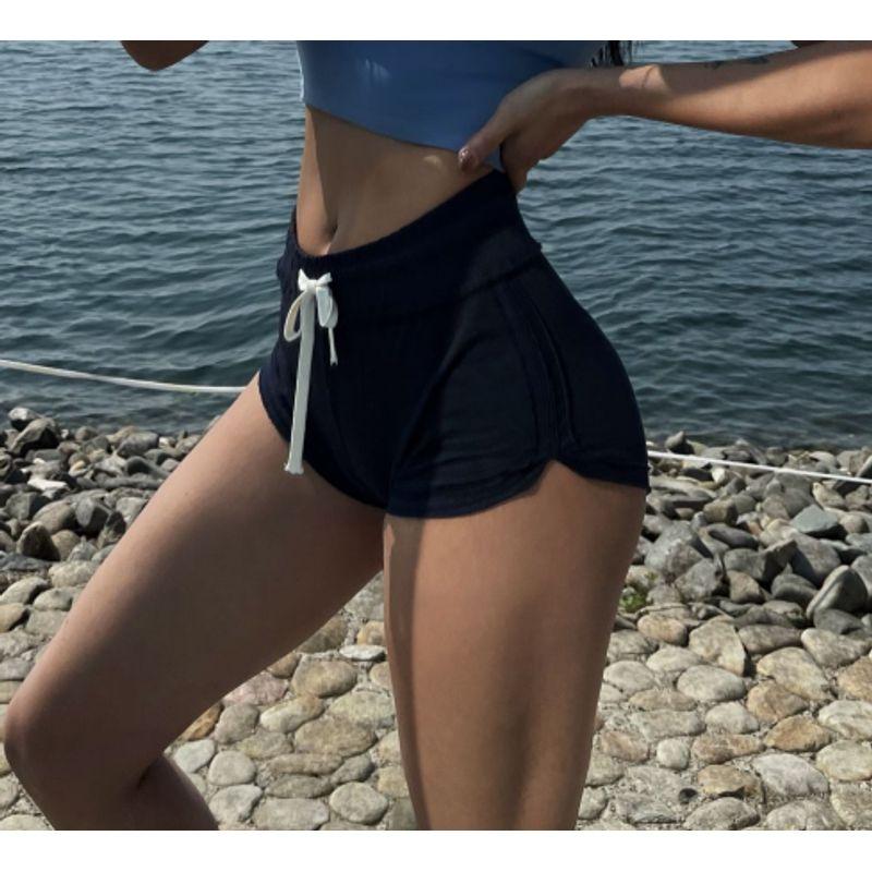

Fashion Style Low Waist Women s Sexy Sexy Sports Shorts Black This is hot