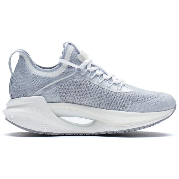 New LiNing Jueying Essential Breathable And Resilient Low Top Running Shoes Women's Silver ARRS004-8