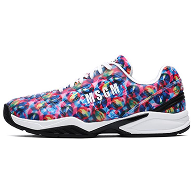 New MSGM x FILA Heritage FHT Low Top Training Running Shoes Women's Multicolor A12W122302FWT