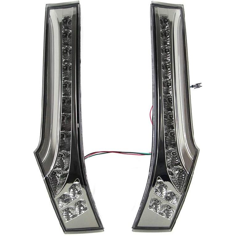 Super Bright Rear Lights Brake Lamp for Fit 2015 2016 2017 2018 2019 2020 Super Bright Car Pillar Running lamp Tail Light Assemblies Driving lamp