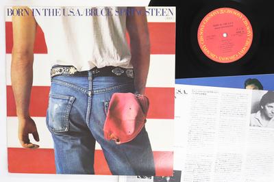 LP Record BRUCE SPRINGSTEEN  Born In The USA 28AP2850PROMO CBS SONY 1984 Japan Rock Used