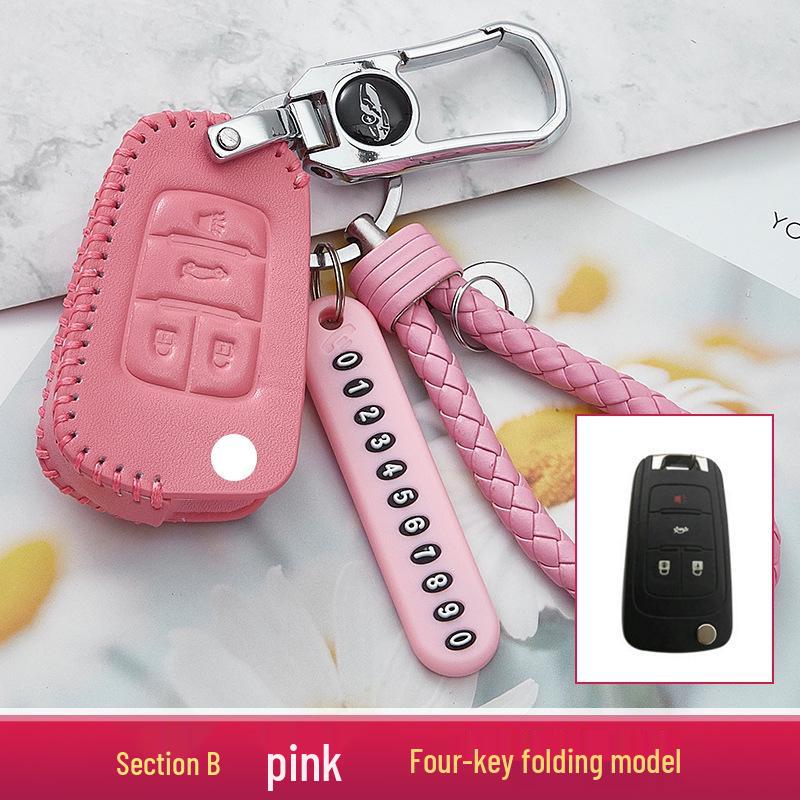 Buick Key Case: Compatible with Excelle, Verano, Envision, GL8, Regal, LaCrosse, Excelle GT