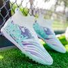 Outdoor Fußballschuhe Herren Neu Anti-Rutsch Rasen Training Atmungsaktiv Schnürung Fußballstiefel Bequem Lässig Sportschuhe Herren