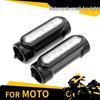 Harley Motorcycle LED Crash Bar Lights - Aluminum Tube Clamp and Pillar Light Accessories