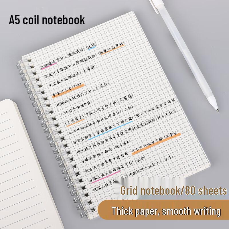 Touch Fish A5 Thickened Coil Notebook