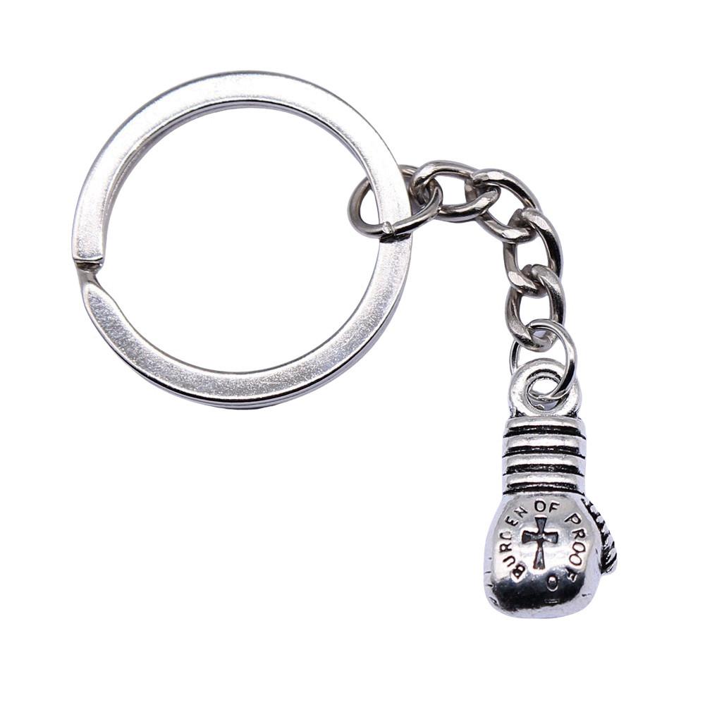 Metal Fittings Yoga Keychain Sport Theme Key Ring Souvenir 28mm