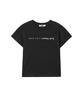 Yuupeu Lettering Jewel Tee - Black