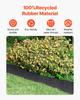 Rubber Mulch Roll for Landscaping 120 x 4.5in Rubber Mulch Mat Pathway