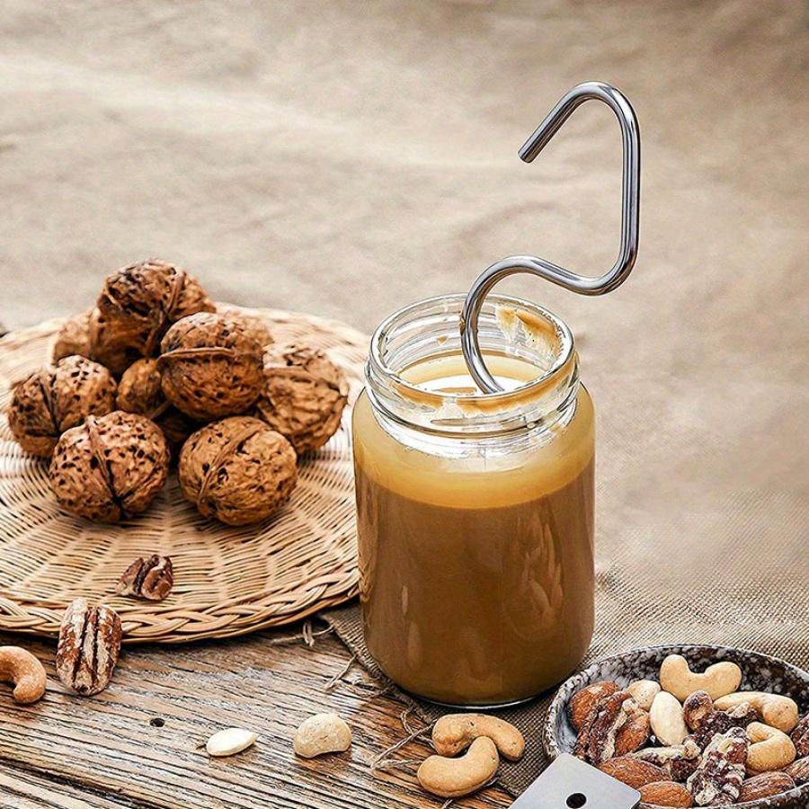 1SET Stainless Steel Peanut Butter Tahini Blender Food Grade Material Butter Sauce Blender Kitchen Convenience Gadget