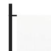 vidaXL 3-tlg. Raumteiler Weiß 260x180 cm Stoff