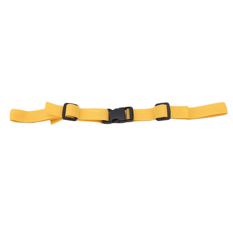 

Adjustable Outdoor Backpack Chest Strap Sternum Buckle Clip Non Slip Webbing Tape Sports Bag Fixing Accessory For Travel Hiking жовтий