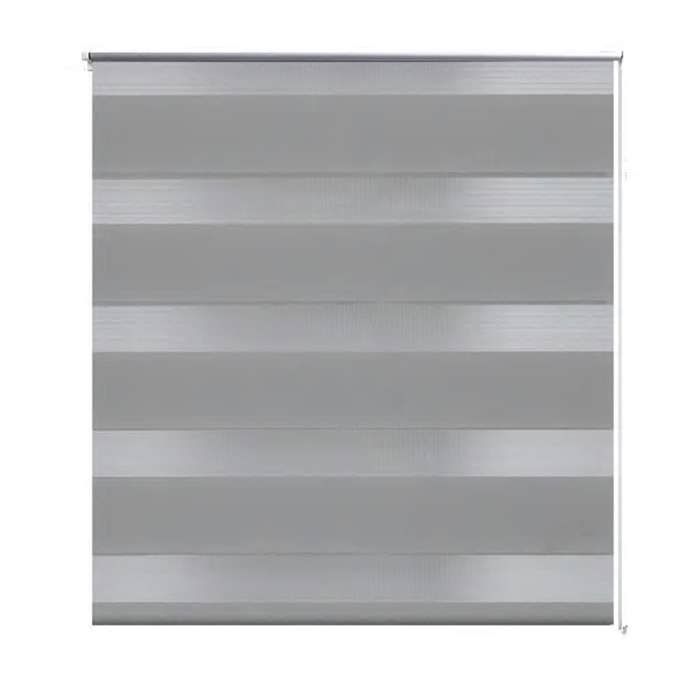 VidaXL Roller Blind Light Filtering 100x175 Cm Grey Blackout Blind Window Home 240211