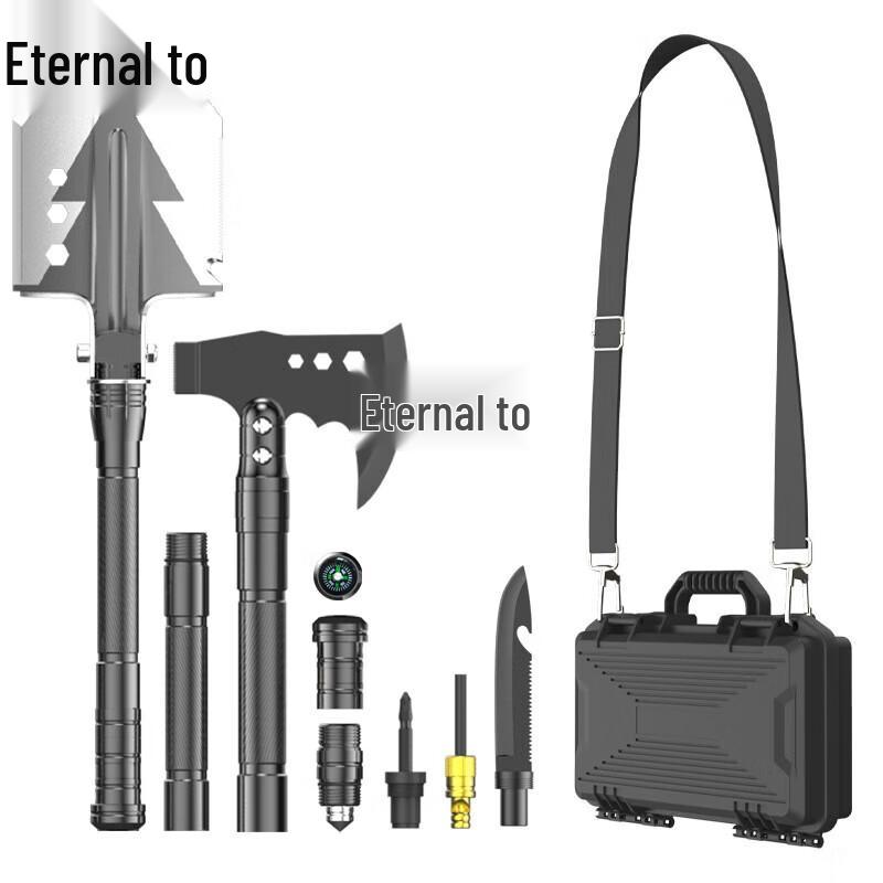Многофункциональная складная уличная лопата и набор аварийных инструментов