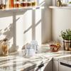 Pulverstreuer aus Edelstahl, feines Sieb, Zucker-Zimt-Spender mit Griff und dicht schließendem Deckel, spülmaschinenfest, Mehl-Sieb für Backen, Kaffee & Dessert