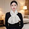 New fashionable versatile knitted twist unisex thickened warm scarf premium cross knitted scarf