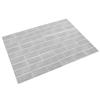 6pcs Gray Tile Pattern Wall Decal Waterproof SelfAdhesive Wall Sticker for Home Kitchen