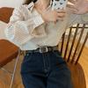 One-piece Women's Gold Buckle Casual Formal Belt