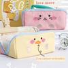 Large Capacity Korean Pencil Bag Cosmetics Storage Makeup Bag  Office Supplies