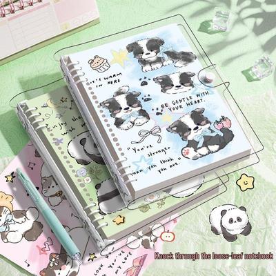 Durable Soft PVC Animal Notebook B5/A5 with Removable Cream Notes
