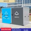Outdoor Integrated 4-Compartment Recycling Bin