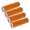 4pcs Engine Oil Filters High Flow Rate Sealing Fuel Filter Replacement for NC250 BRZ X6S X6M