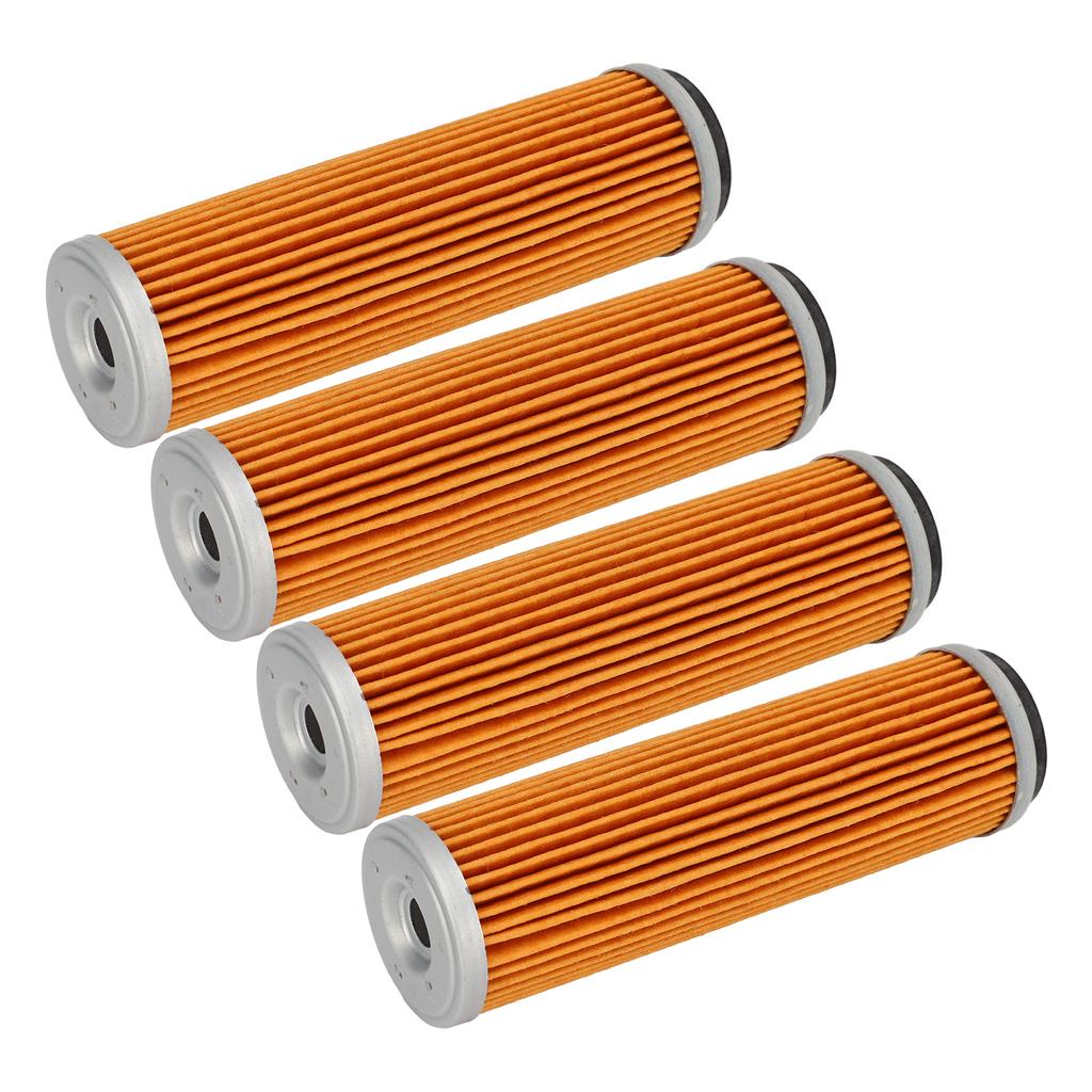 4pcs Engine Oil Filters High Flow Rate Sealing Fuel Filter Replacement for NC250 BRZ X6S X6M