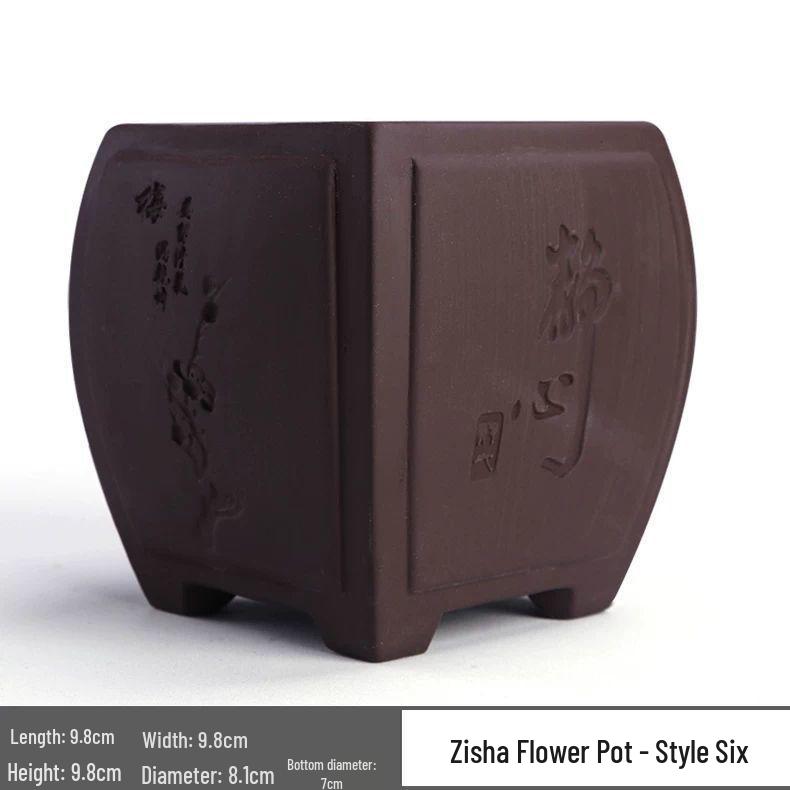 Orchid Large Ceramic Cliff Pot - Breathable, Creative Design for Home or Office