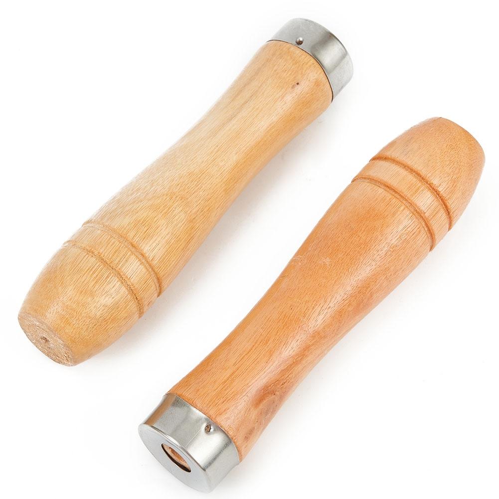11cm Wooden File Handle 5pcs Collar Craft File For