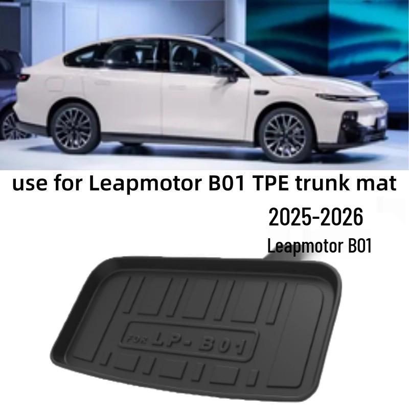 Durable Waterproof TPE Trunk Mat for Leapmotor B01 2025-2026