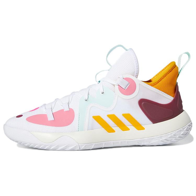 new Adidas Harden Stepback 2 'White Semi Solar Gold'