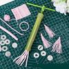 Clay Extruder with 20 Tips Sugar Pastes Extruder Clay Cutter Fondant Press Cake Decorating Tool Set Rotary Mold Tool Set