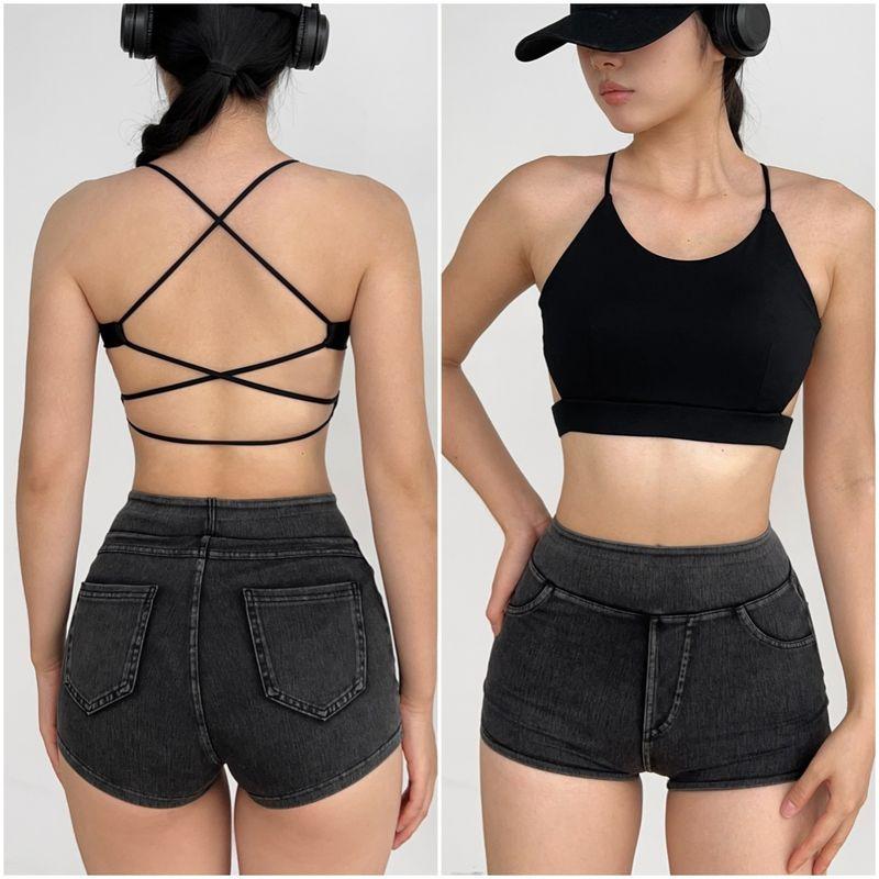 Yoga Beauty Back Outer Wear Workout Underwear Sports Bra