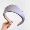 Retro Velvet Women Headband Smooth European and American Hairpin Headband Hair Hoop Lady Headwear